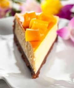 Cheesecake cu mango şi lime